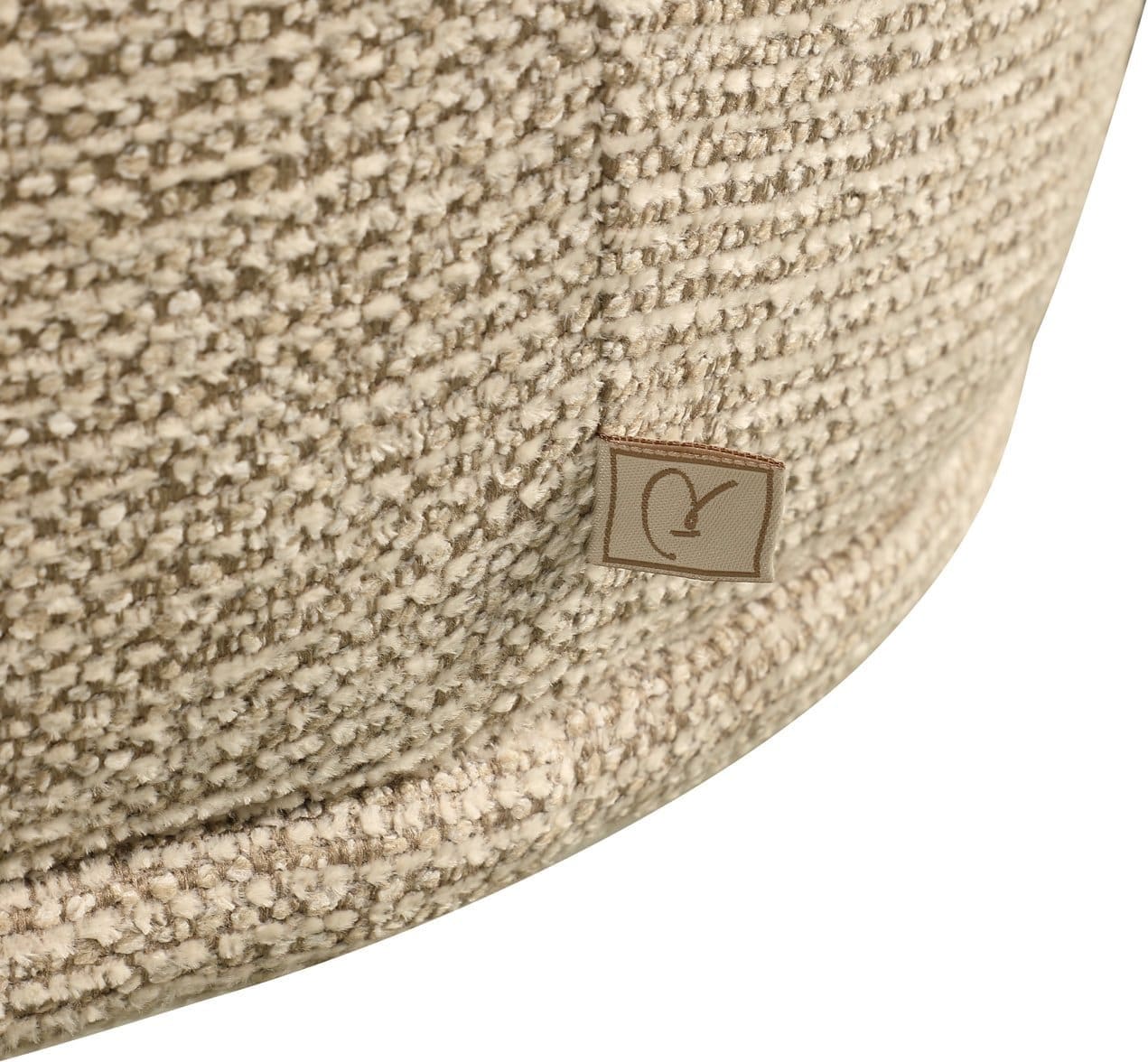 Richmond Interiors Eetkamerstoel Beverly natural fancy swivel Beige Eetkamerstoel