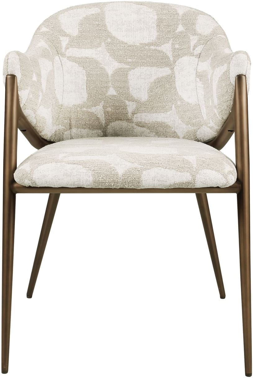 Richmond Interiors Eetkamerstoel Gwen natural oasis Beige Eetkamerstoel