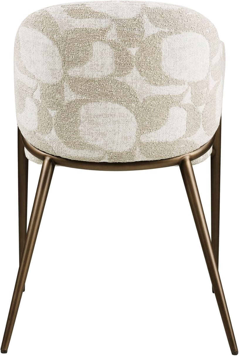 Richmond Interiors Eetkamerstoel Gwen natural oasis Beige Eetkamerstoel
