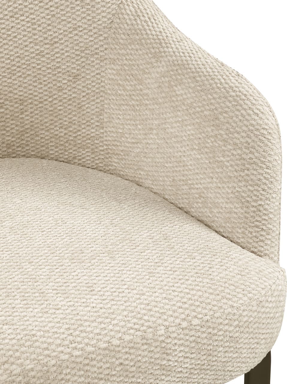 Richmond Interiors Eetkamerstoel Hadley natural boldweave fire retardant Beige Eetkamerstoel
