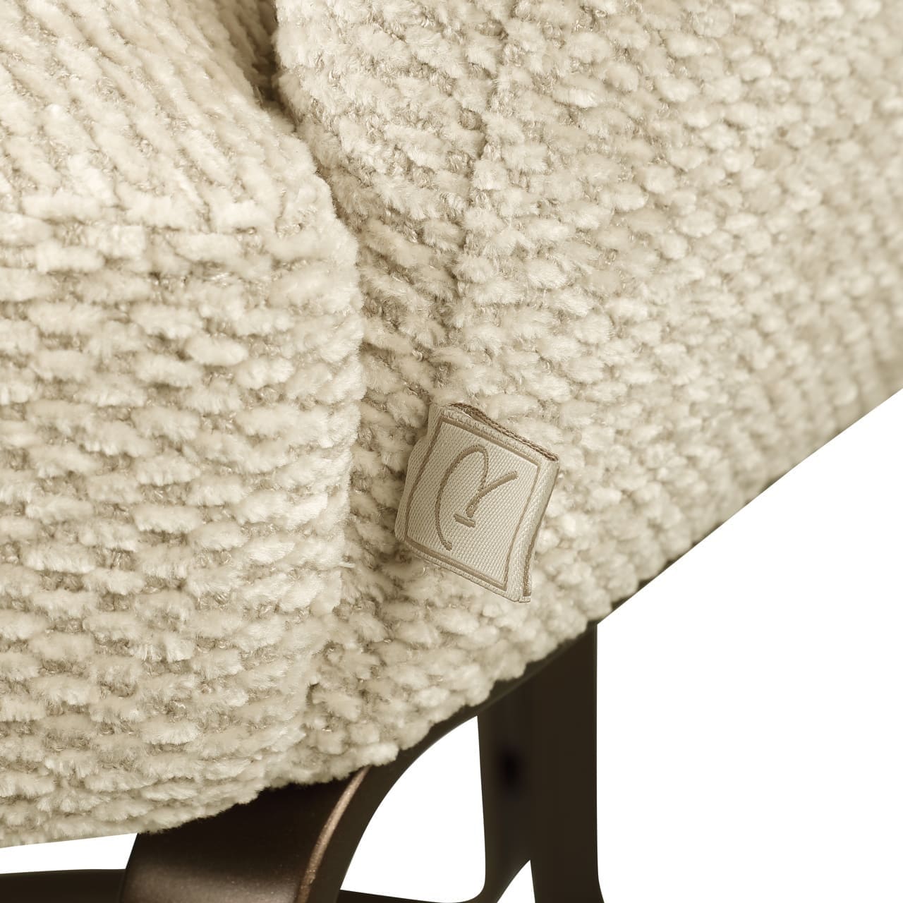 Richmond Interiors Eetkamerstoel Hadley natural boldweave fire retardant Beige Eetkamerstoel