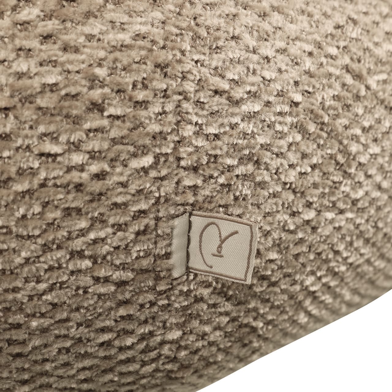 Richmond Interiors Eetkamerstoel Kayla mocca boldweave swivel Eetkamerstoel