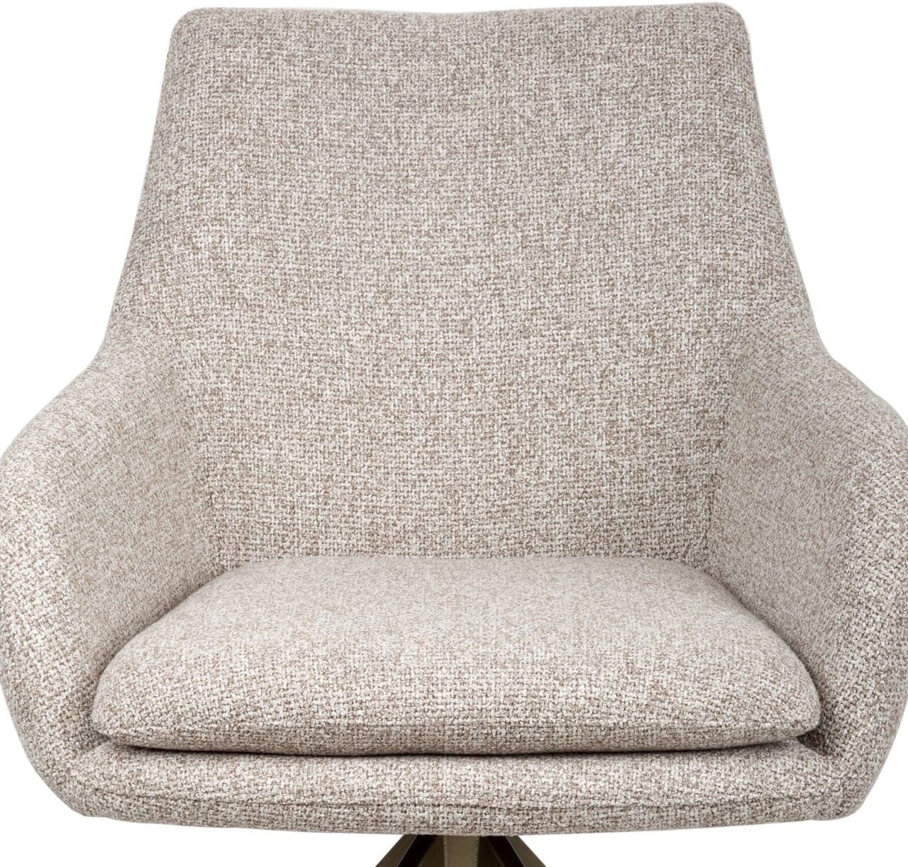 Richmond Interiors Eetkamerstoel Lisonne cayenne brown swivel fire retardant Bruin Eetkamerstoel