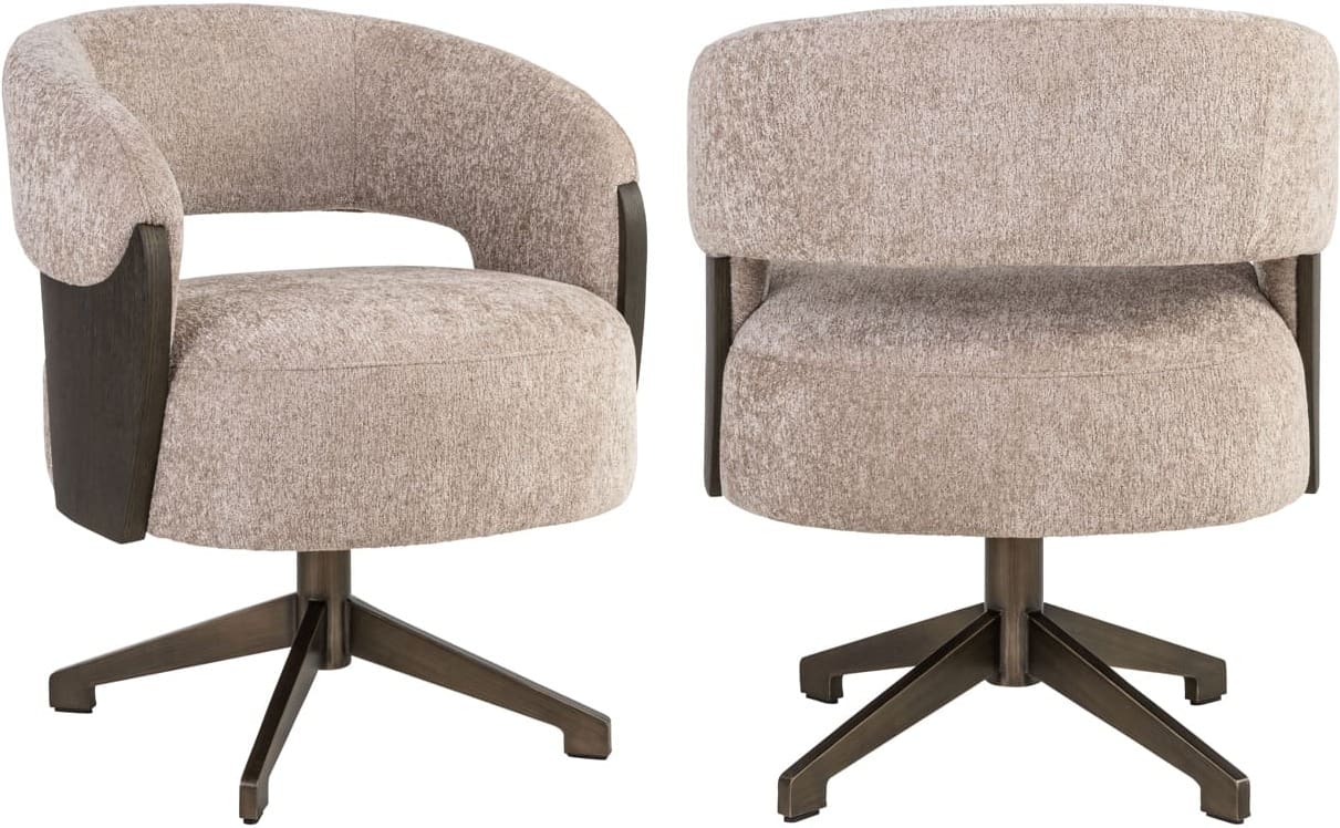 Richmond Interiors Eetkamerstoel Pollux be easy sand oak Beige Eetkamerstoel