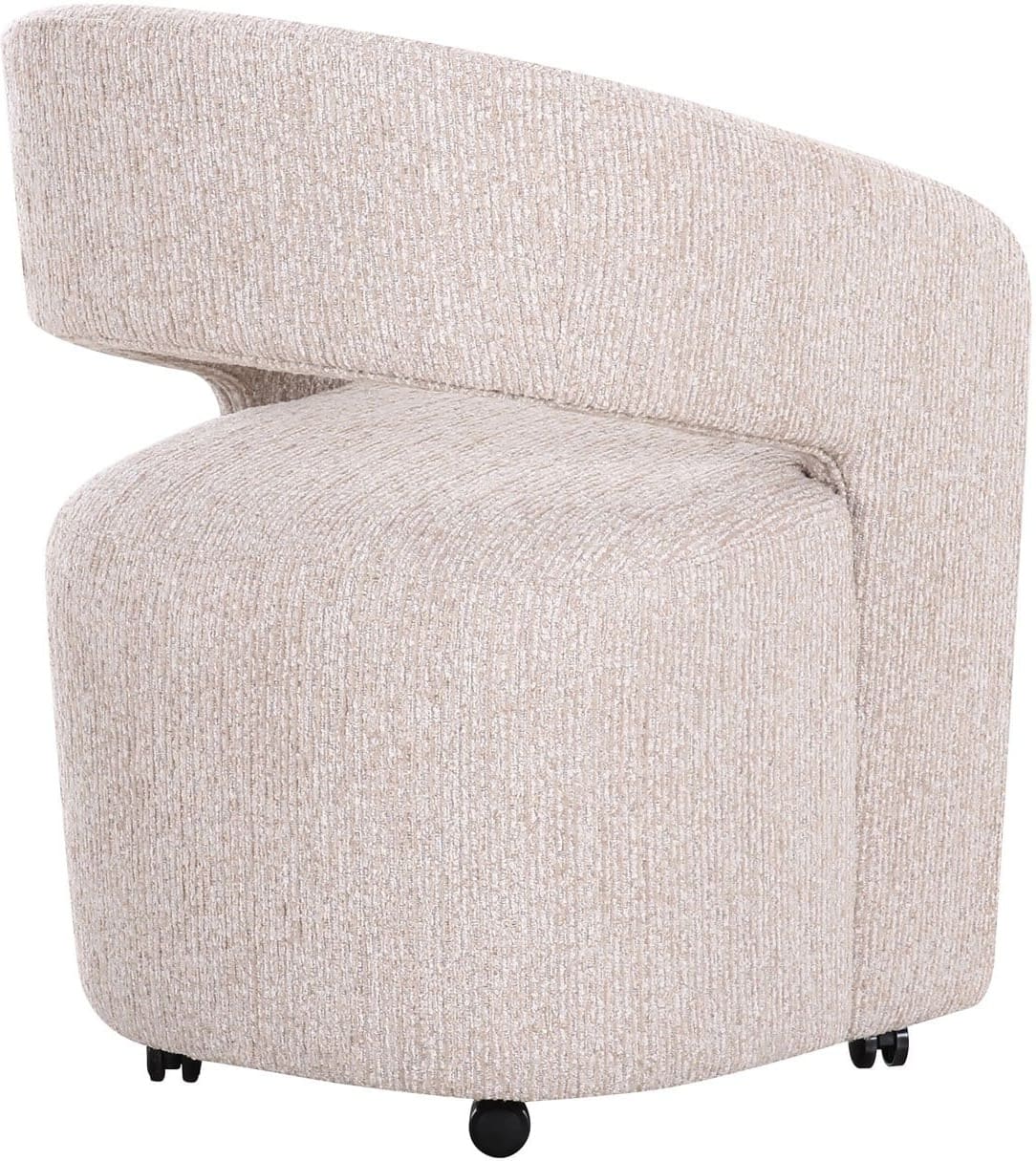 Richmond Interiors Eetkamerstoel Vixen natural linear Beige Eetkamerstoel