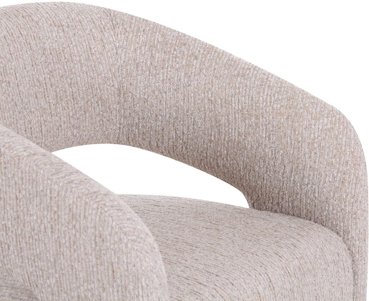 Richmond Interiors Eetkamerstoel Vixen natural linear Beige Eetkamerstoel