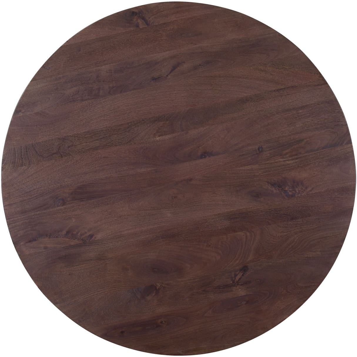 Richmond Interiors Eettafel Baldwin spicebrown 130Ø Bruin Eettafel