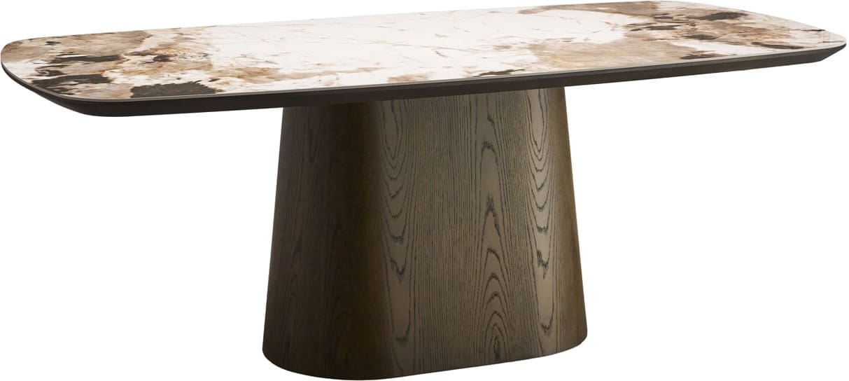 Richmond Interiors Eettafel Langford brown 200 Bruin Eettafel
