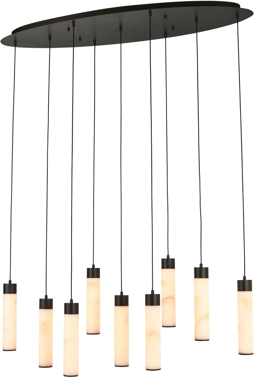 Richmond Interiors Hanglamp Chavine bronze Brons Hanglamp