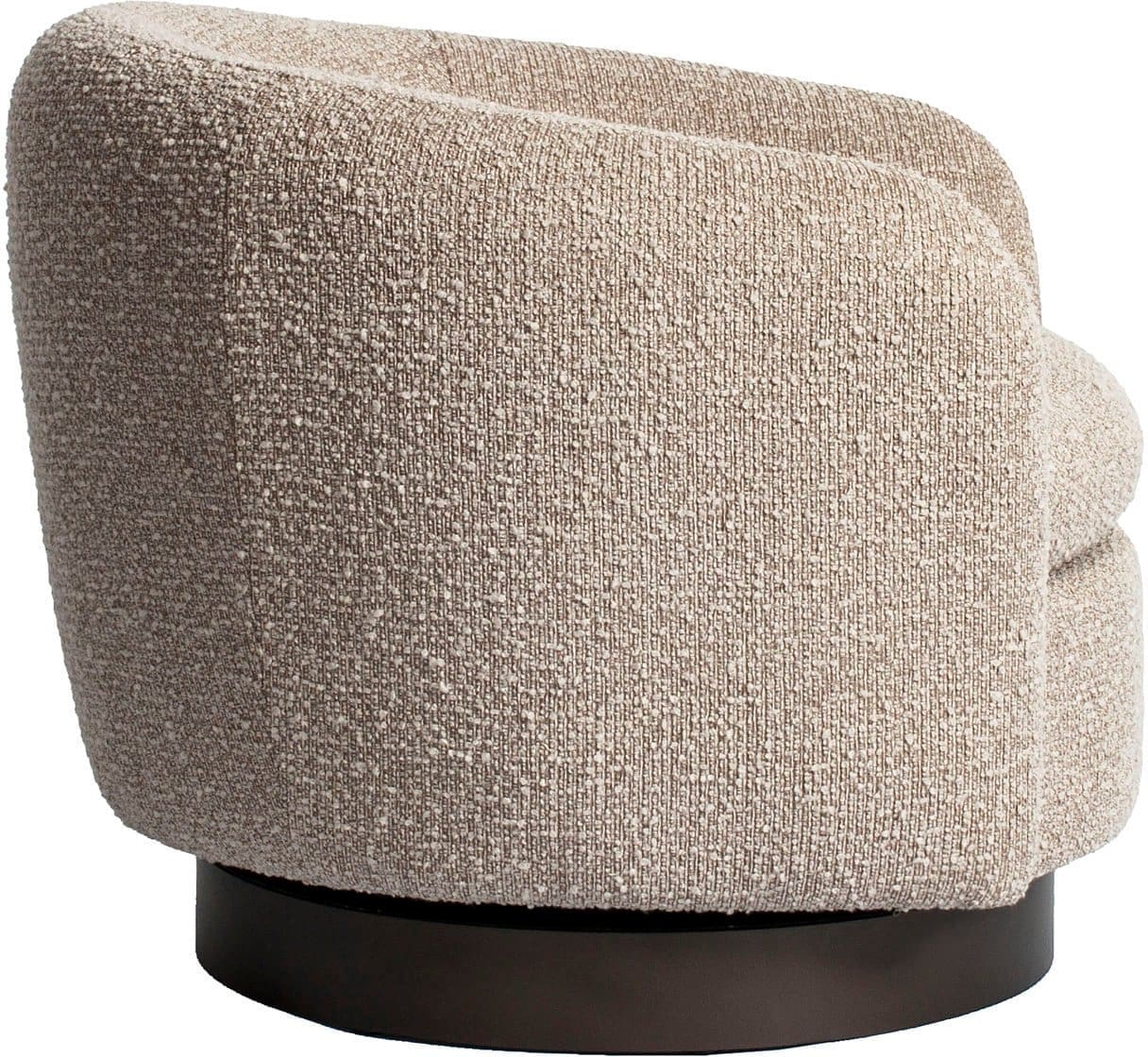 Richmond Interiors Lounge stoel Colmar natural chunky Beige Eetkamerstoel