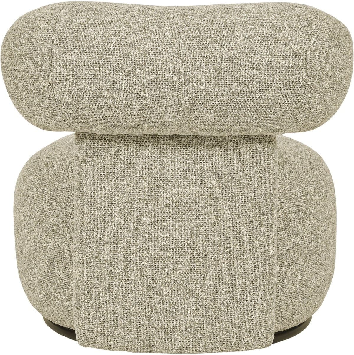Richmond Interiors Lounge stoel Kaya cayenne brown swivel Bruin Eetkamerstoel