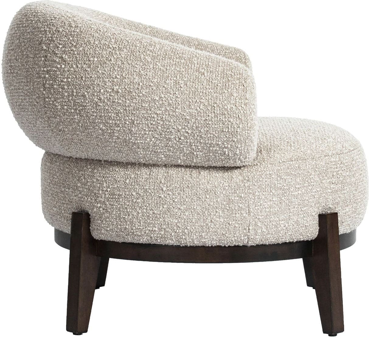 Richmond Interiors Lounge stoel Montana natural chunky fire retardant Beige Eetkamerstoel