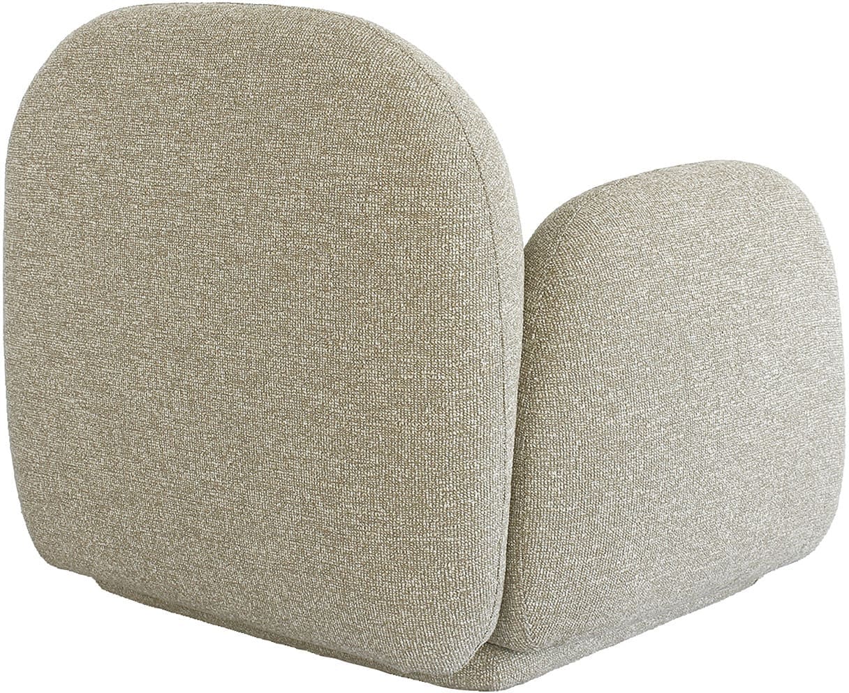 Richmond Interiors Lounge stoel Roxy lodge beige fire retardant Beige Eetkamerstoel