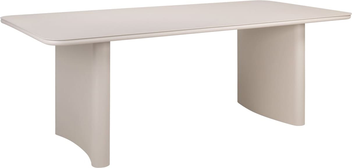 Richmond Interiors Outdoor eettafel Senza light beige 220 Beige Eettafel