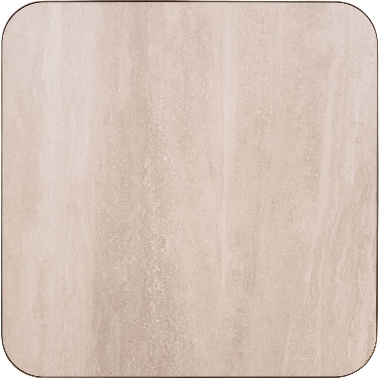 Richmond Interiors Salontafel Claridge beige 90x90 Beige Salontafel