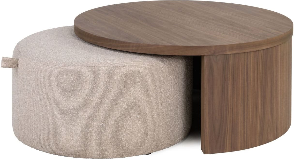 Richmond Interiors Salontafel Windsor walnut Salontafel