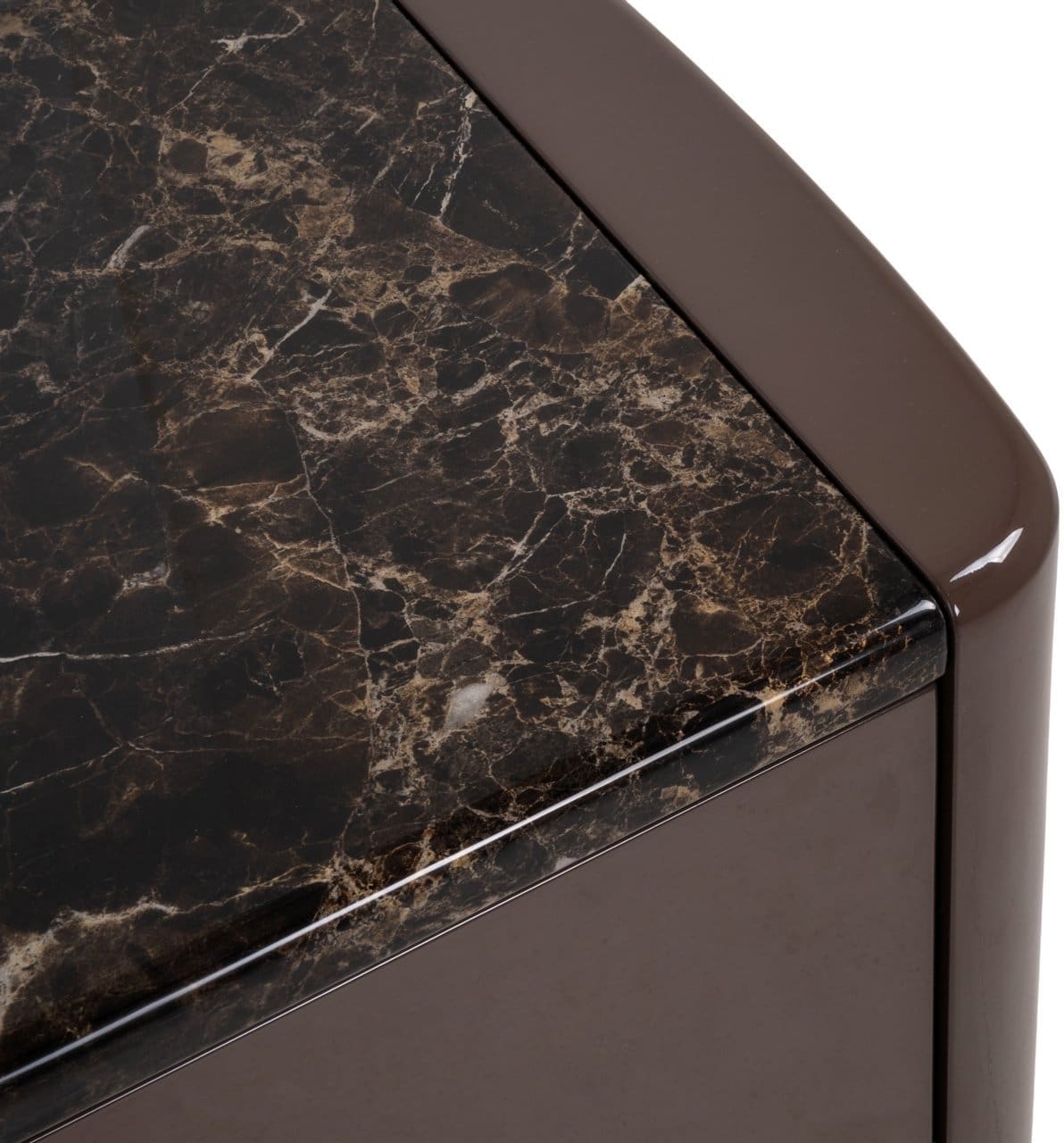 Richmond Interiors TV-meubel Almundi chocolat brown Bruin Tv-meubel|Tv-dressoir