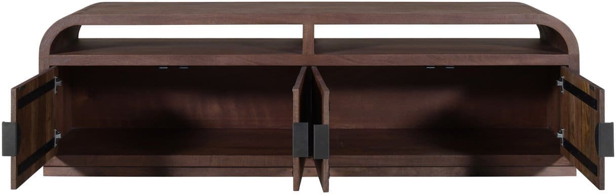 Richmond Interiors TV-meubel Baldwin spicebrown Bruin Tv-meubel|Tv-dressoir