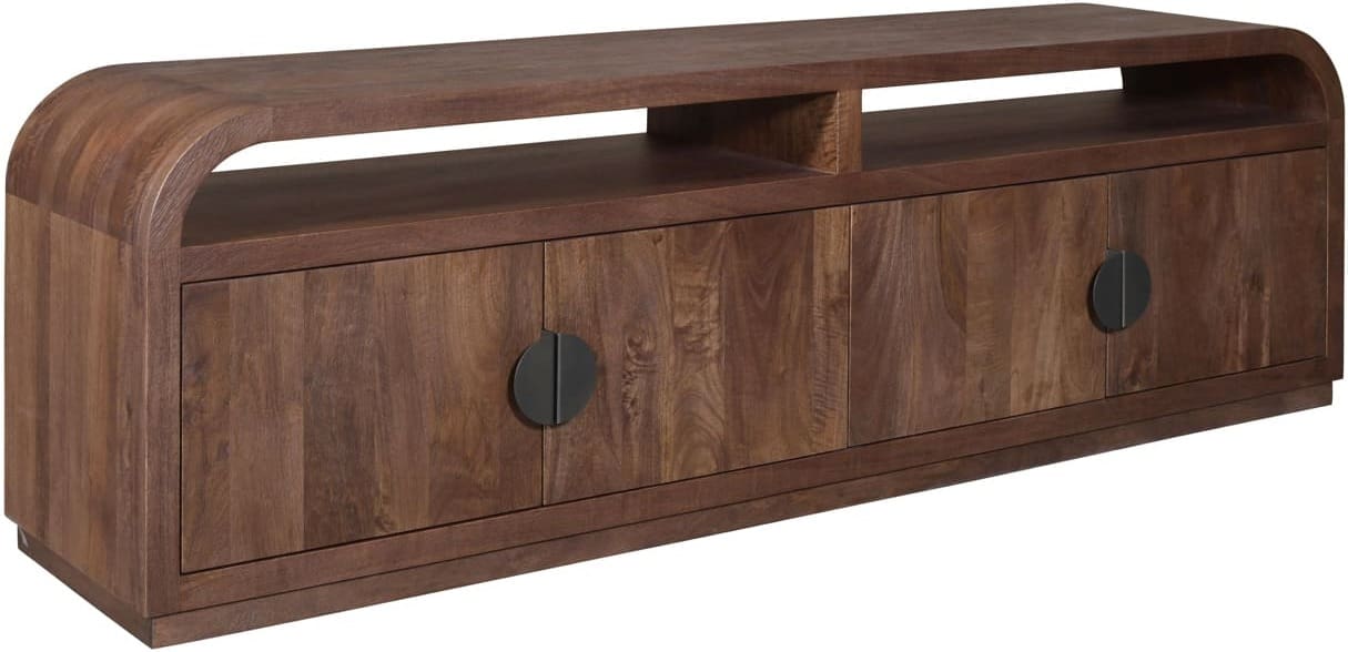 Richmond Interiors TV-meubel Baldwin spicebrown Bruin Tv-meubel|Tv-dressoir