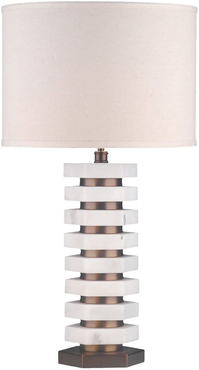 Richmond Interiors Tafellamp Haspen natural Beige Lamp