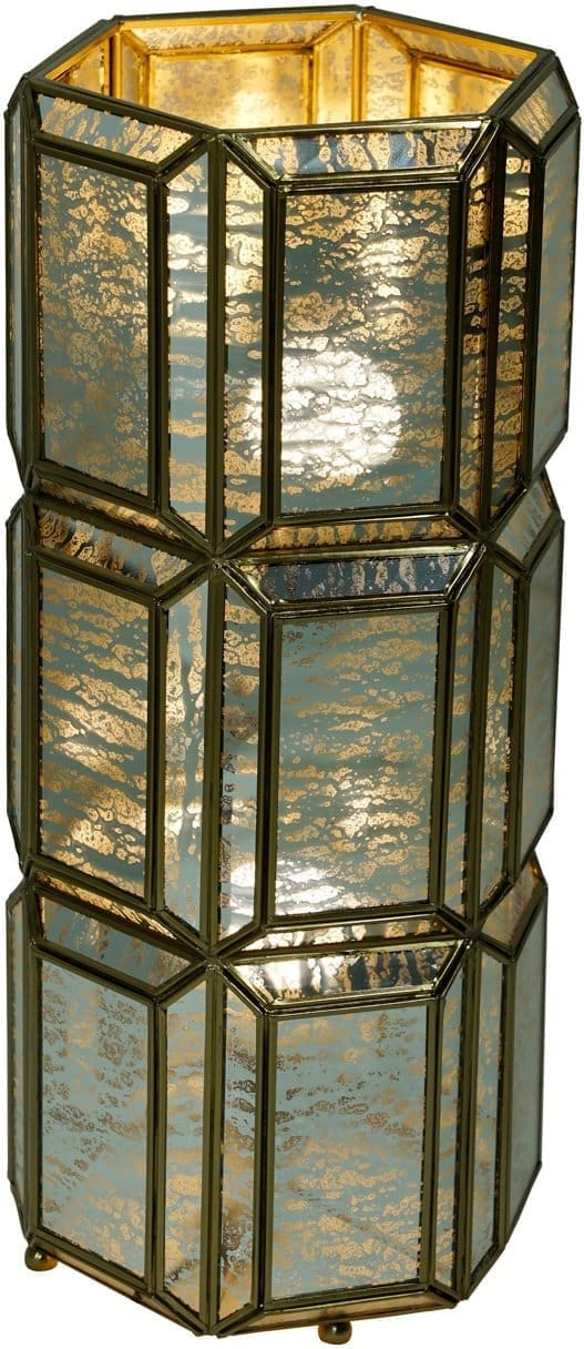 Richmond Interiors Tafellamp Yael brass antique Lamp