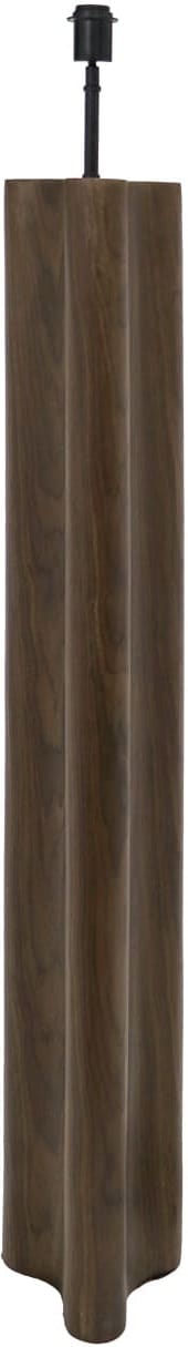 Richmond Interiors Vloerlamp Jamy walnut Lamp