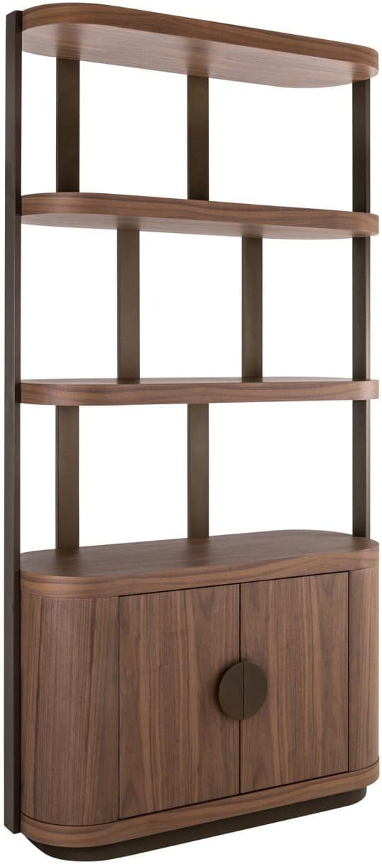 Richmond Interiors Wandkast Windsor walnut Wandkast|Kast