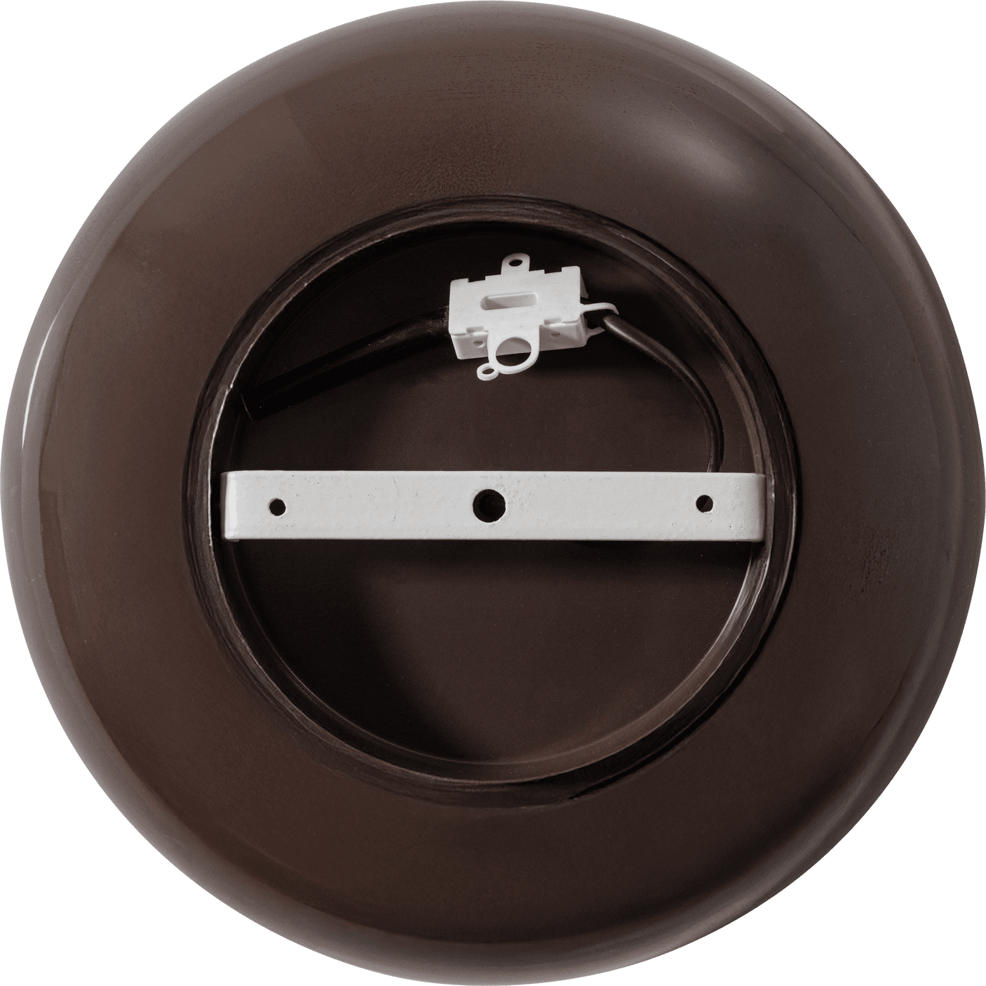 WOOOD Gloomy wandlamp rond metaal bruin Bruin Wandlamp