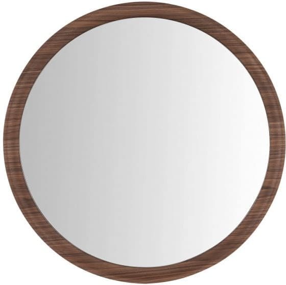 Xooon Brianza spiegel - diameter 90 cm Bruin