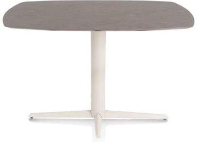 Xooon Btl saluti oval 150x105 toe-cr - lava Bruin|Grijs|Antraciet Eettafel