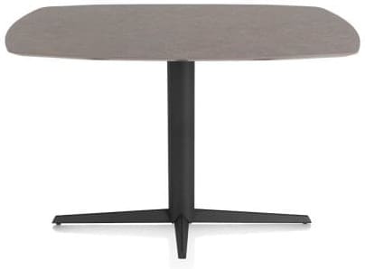 Xooon Btl saluti oval 150x105 toe-ro - lava Bruin|Grijs|Antraciet Eettafel