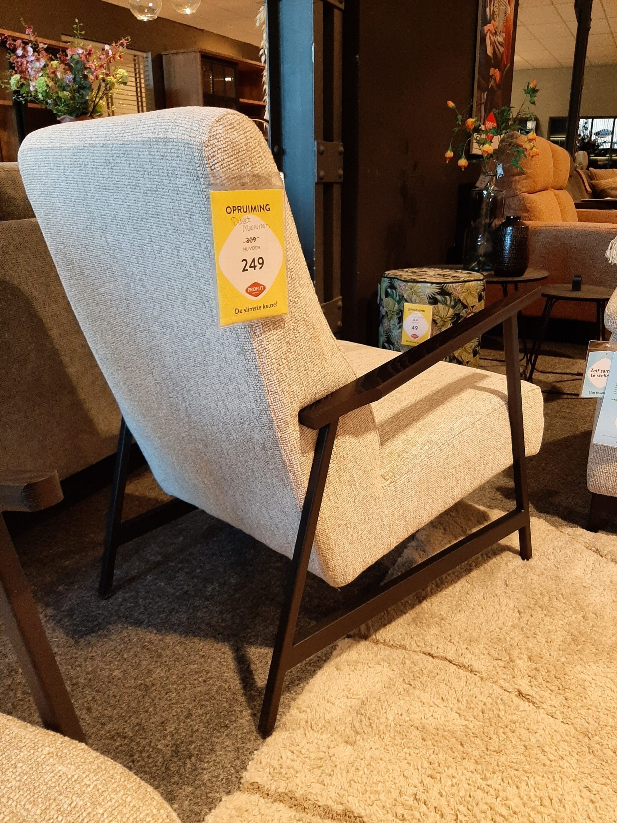Fauteuil Edser **SHOWROOMMODEL** - Afbeelding 3