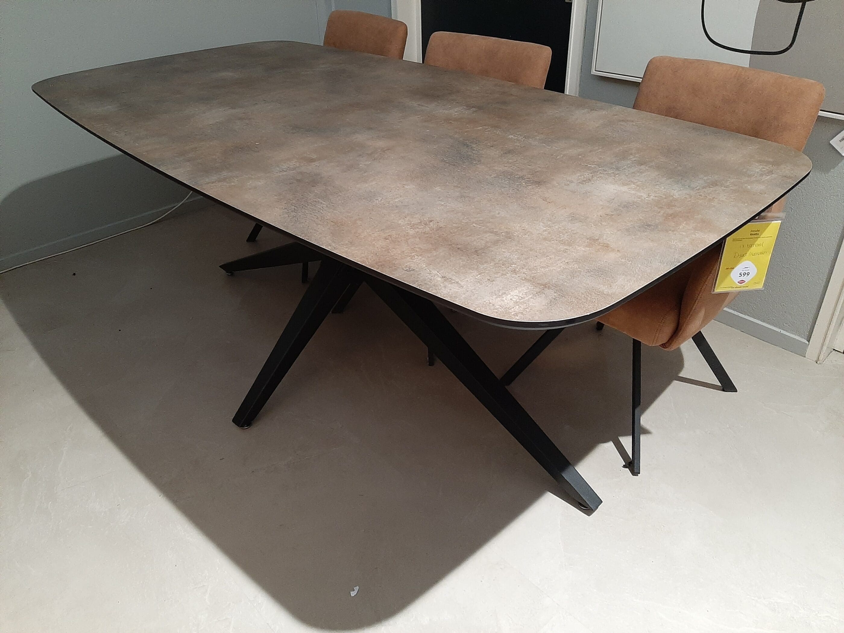 Eettafel Ranea 200x103cm **SHOWROOMMODEL**