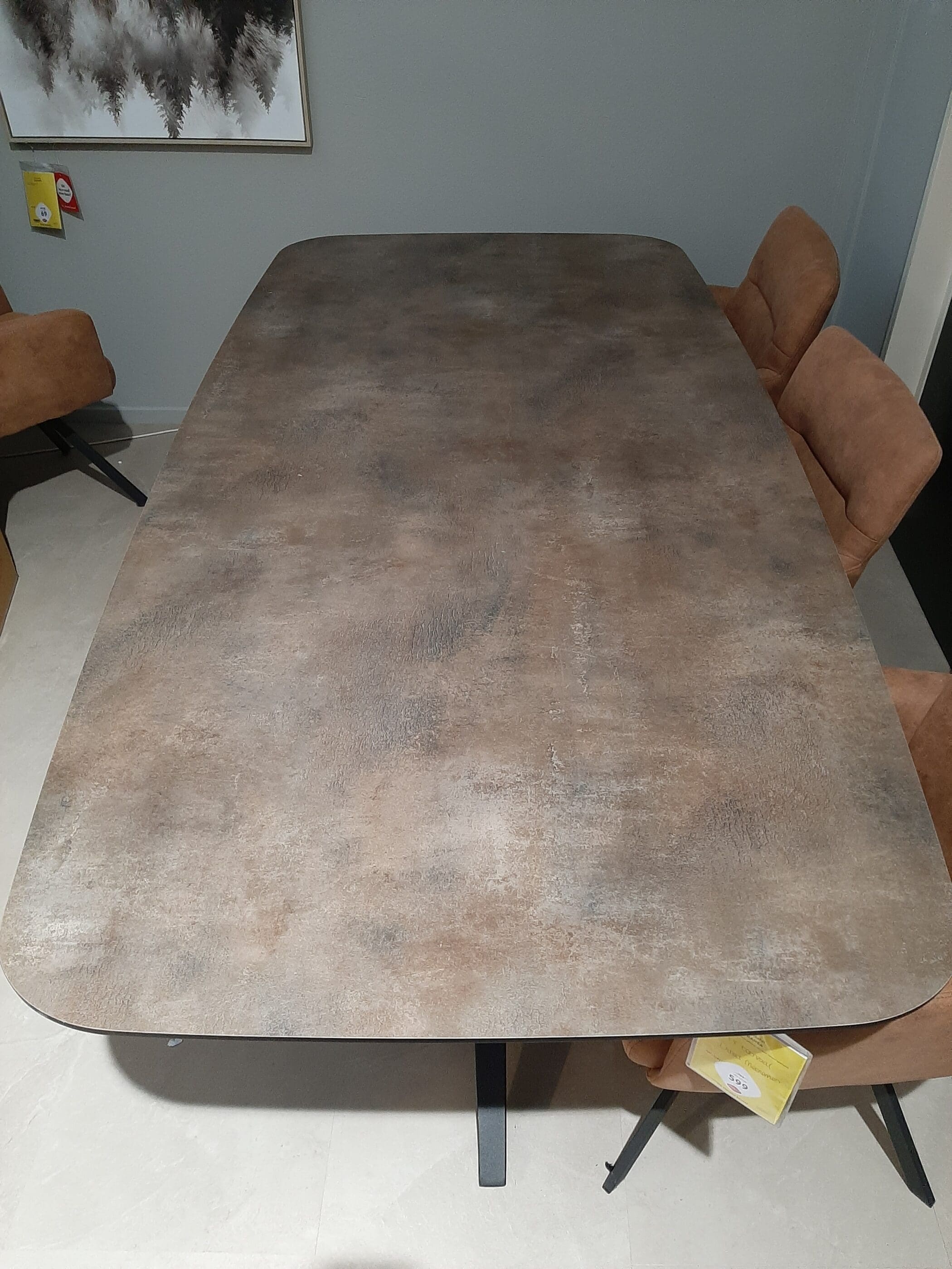 Eettafel Ranea 200x103cm **SHOWROOMMODEL** - Afbeelding 3