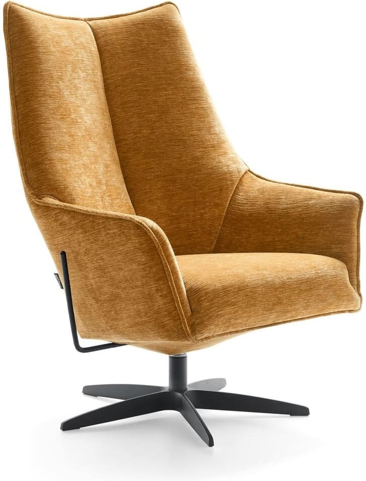 Baenks Maddington hoge rug met kantelfunctie - zijkant
