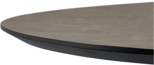 Baenks Serrano Eettafel - organisch 130x140 Eetkamertafel - rand blad afwerking