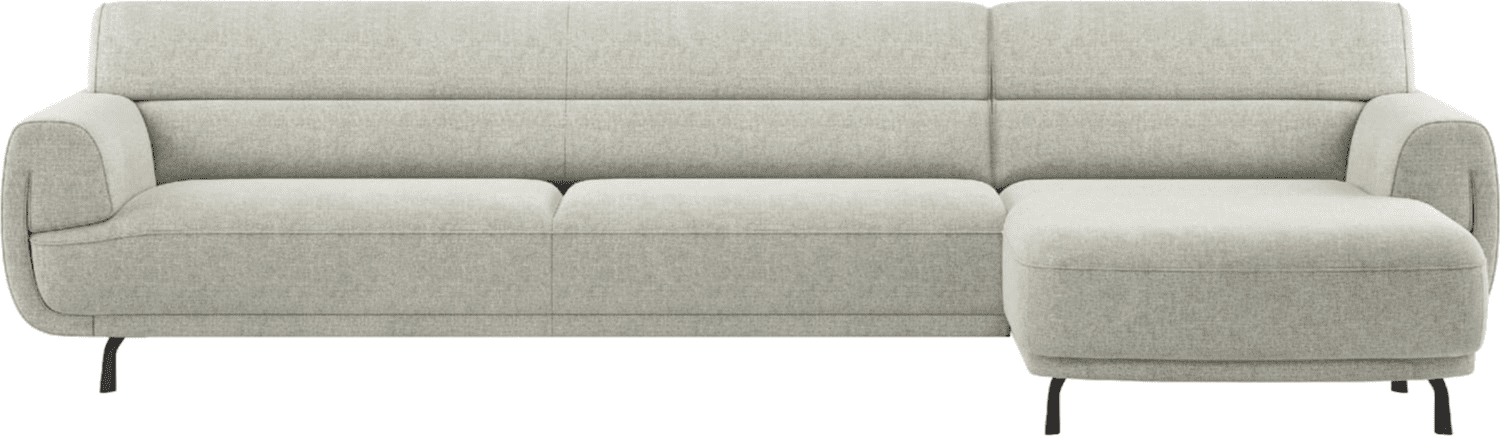 Belem 3.5-zitsbank + longchair rechts - high