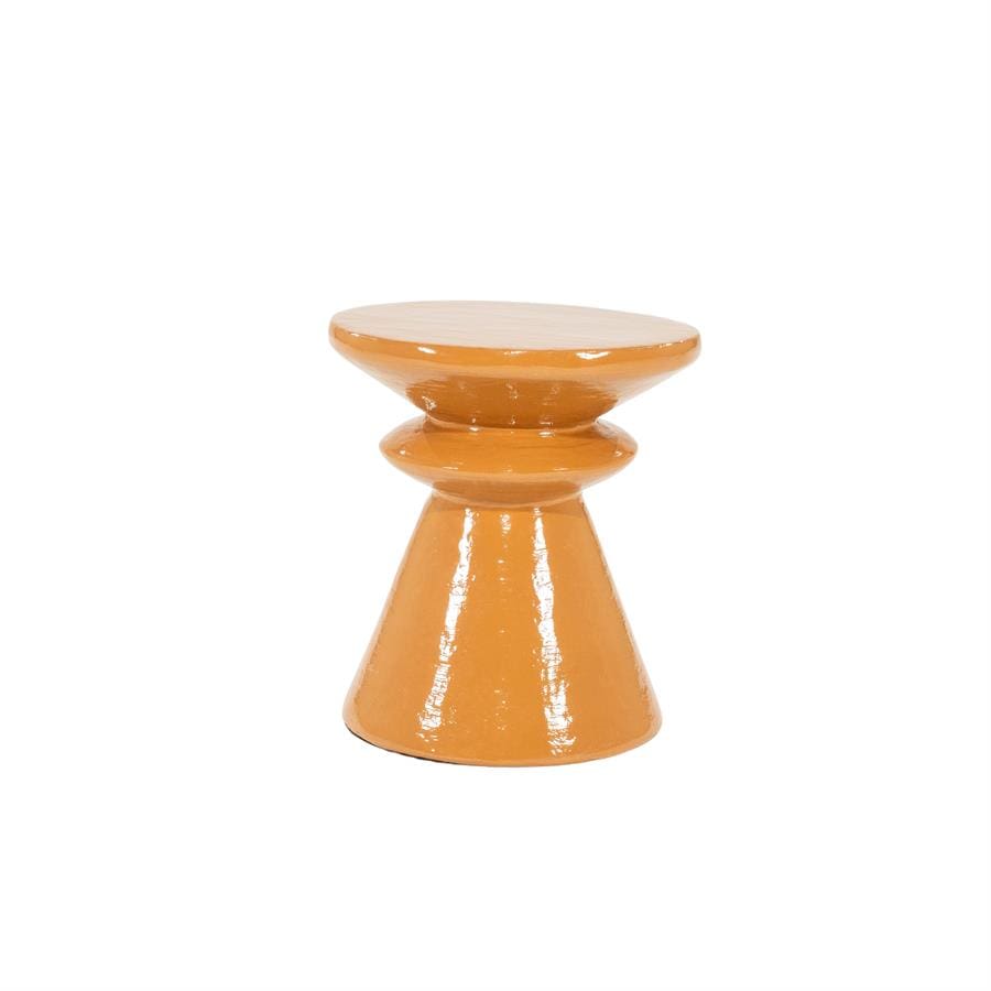 Bijzettafel Circolo - Terracotta By-Boo Bijzettafel 260235
