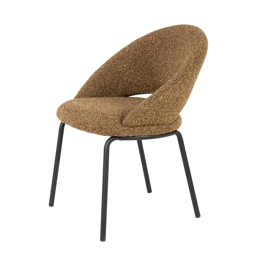 Chair Nido - Brown By-Boo Eetkamerstoel 260008