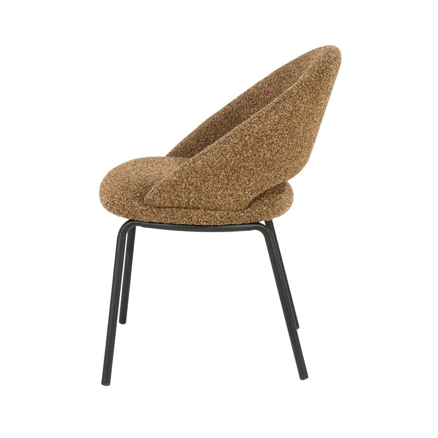Chair Nido - Brown By-Boo Eetkamerstoel 260008
