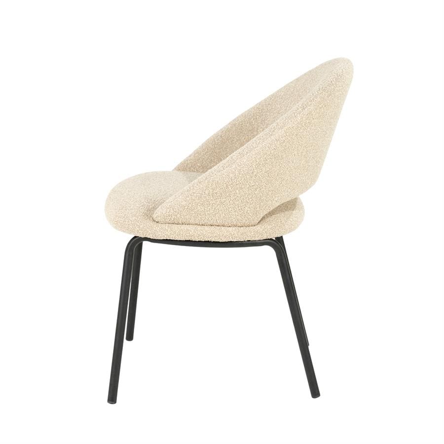 Chair Nido - Taupe By-Boo Eetkamerstoel 260007