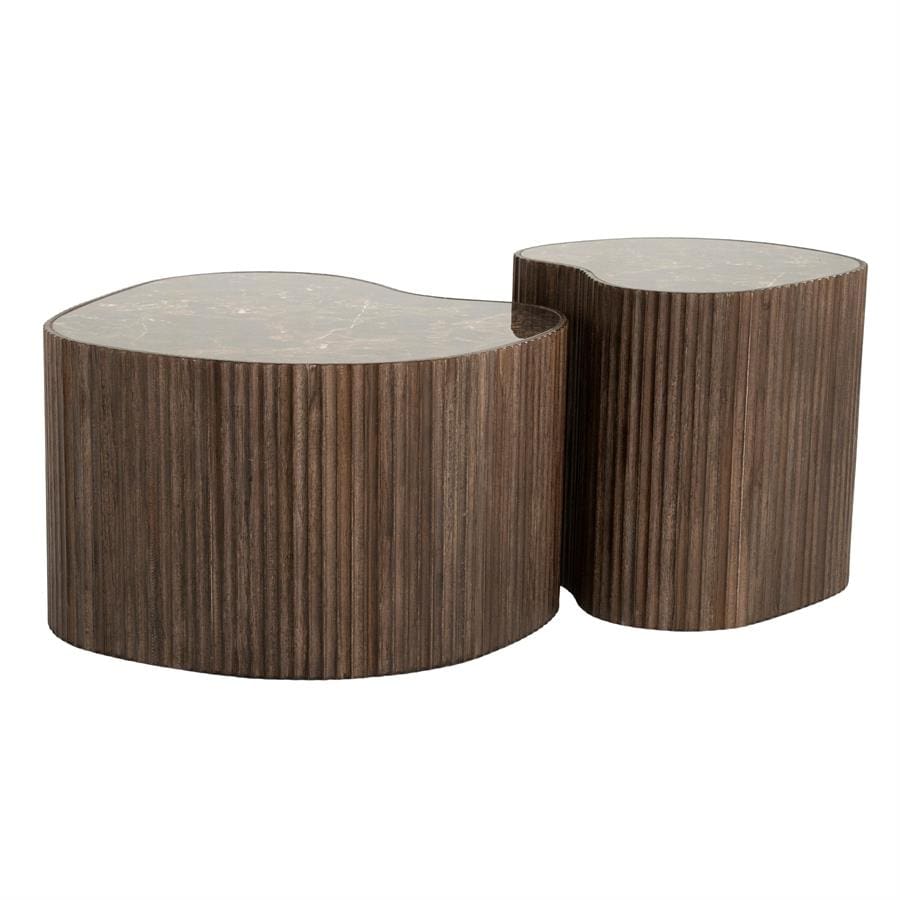 Nice (set Of 2) - Brown By-Boo Salontafel 260207
