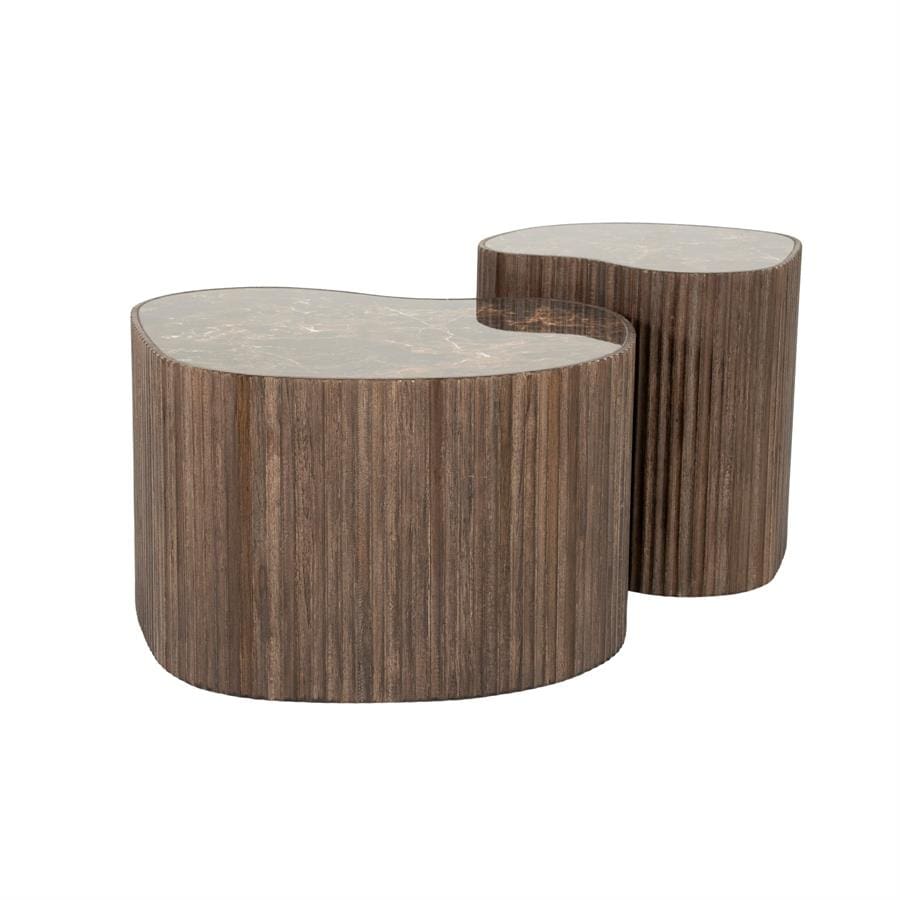 Nice (set Of 2) - Brown By-Boo Salontafel 260207