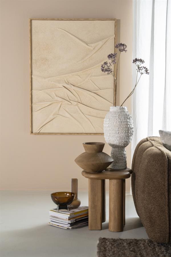 Veck 90x120 cm - Beige By-Boo Wanddecoratie 260068