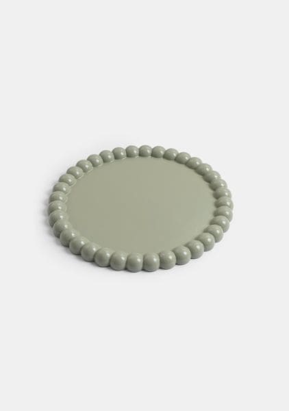 COCO maison Dots dienblad d40cm - groen Groen Dienblad