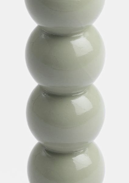 COCO maison Dots kandelaar h18,5cm - groen Groen Kandelaar