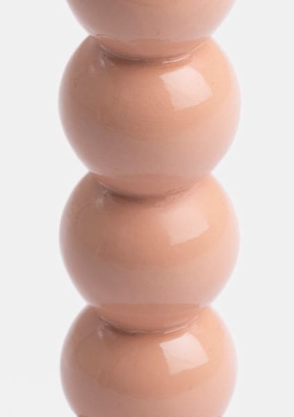 COCO maison Dots kandelaar h18,5cm - roze Roze Kandelaar