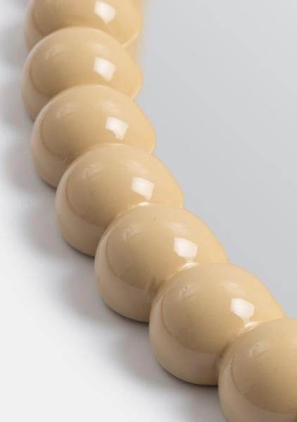 COCO maison Dots spiegel d60cm - geel Geel Spiegel