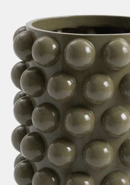 COCO maison Dots vaas h41cm - groen Groen Vaas
