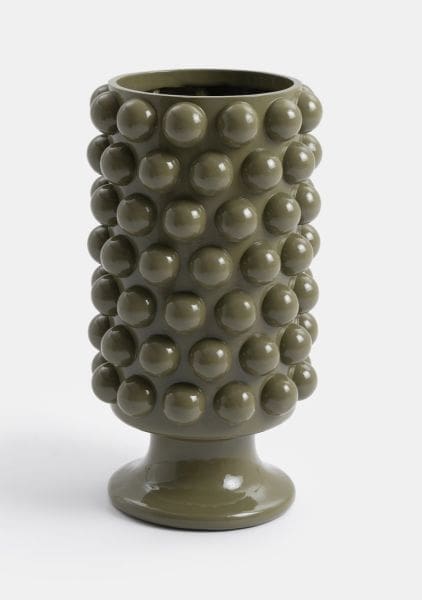 COCO maison Dots vaas h41cm - groen Groen Vaas